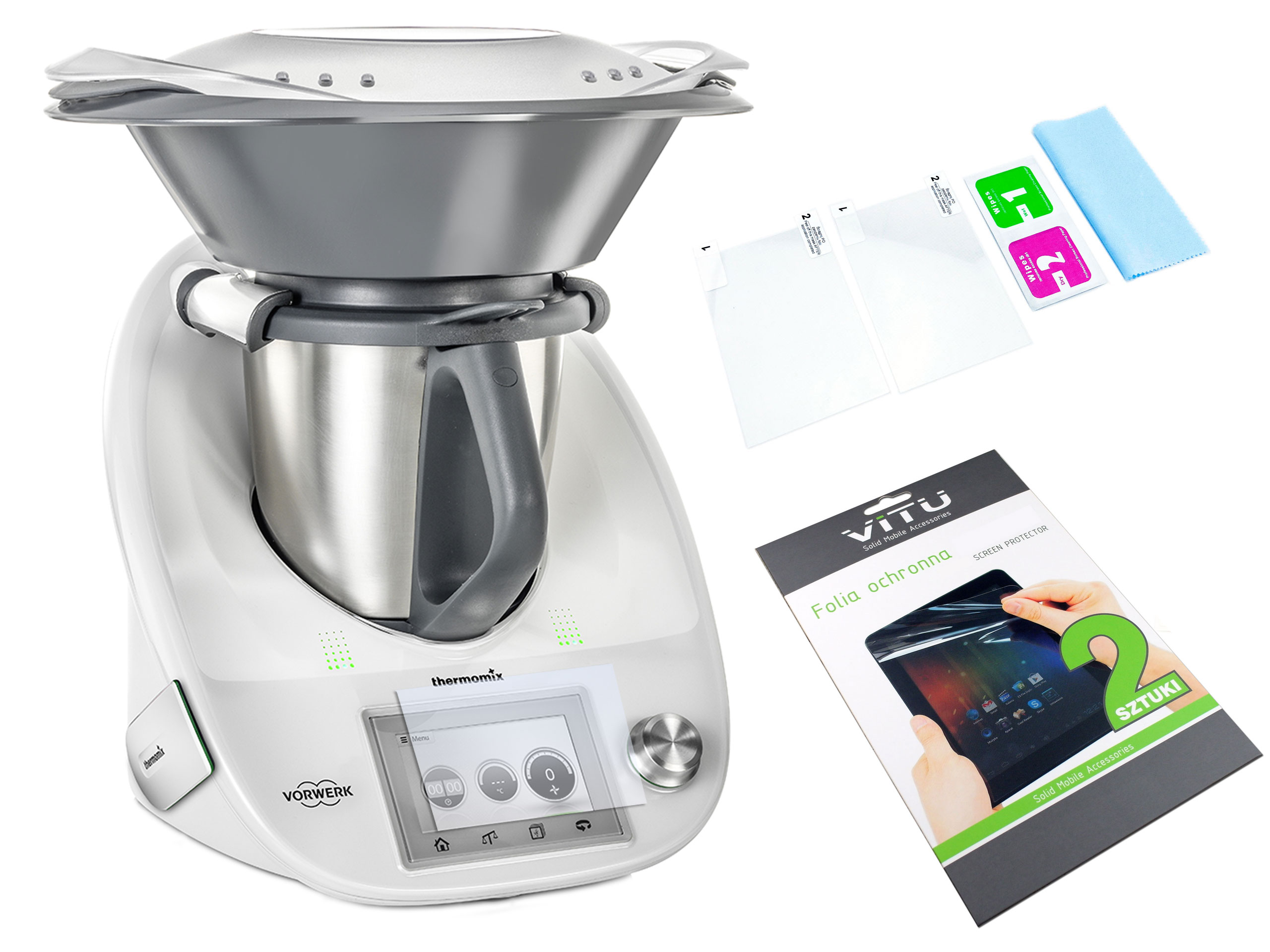 

Folia ochronna do ekranu Thermomix TM5 2 sztuki