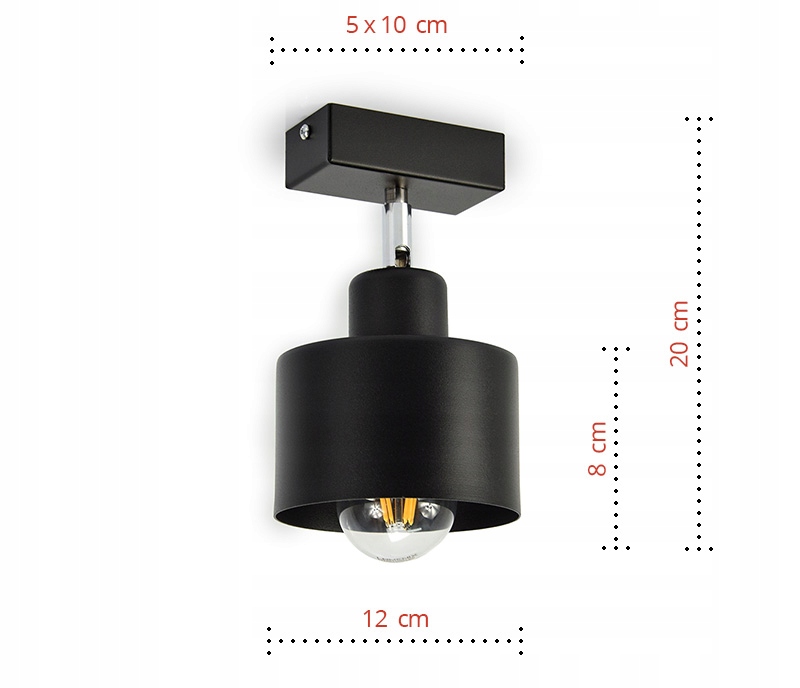 LAMPA SUFITOWA PLAFON ŻYRANDOL LOFT EDISON LED Kod producenta 384-P1