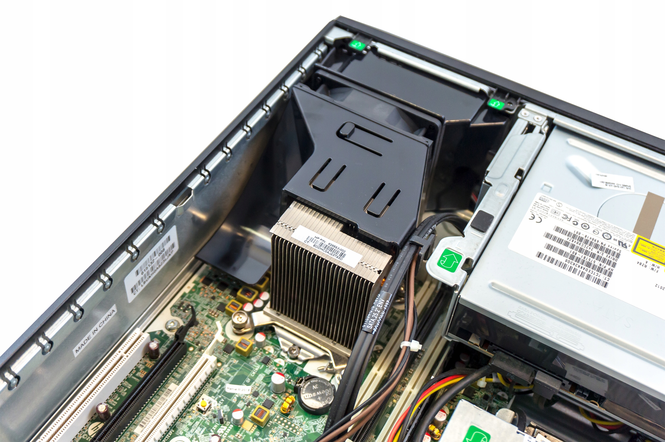 Komputer PC do gier HP Core i5 12GB SSD + MSI 2GB Monitor brak