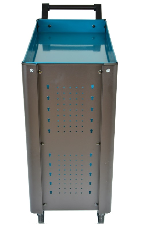 WOZEK WARSZTATOWY SZAFKA 3 POLKI NA KOLKACH Farys EAN 5907781830008