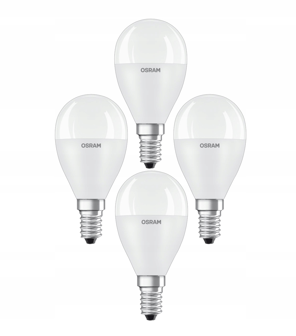 

Zestaw 4x Żarówka Led Kulka E14 8W 60W 2700K Osram