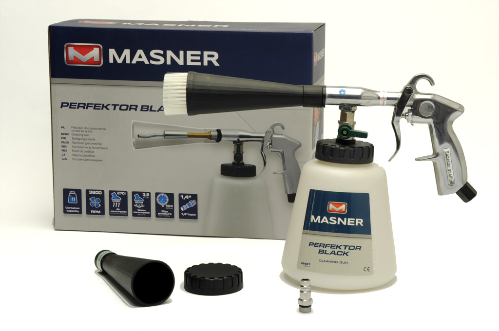 PISTOLET PIORĄCY PERFEKTOR BLACK - TAPICERKA Producent K2