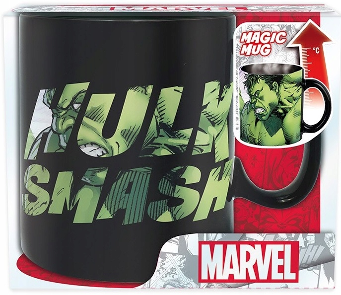 

Magiczny termo kubek 460 ml Marvel Avengers Hulk