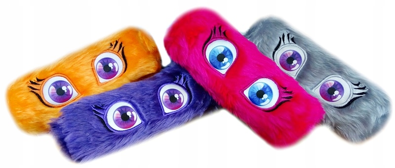 KOLOROWA TUBA SOLIDNY PIÓRNIK OCZY FUTERKO FUTRO Marka inna