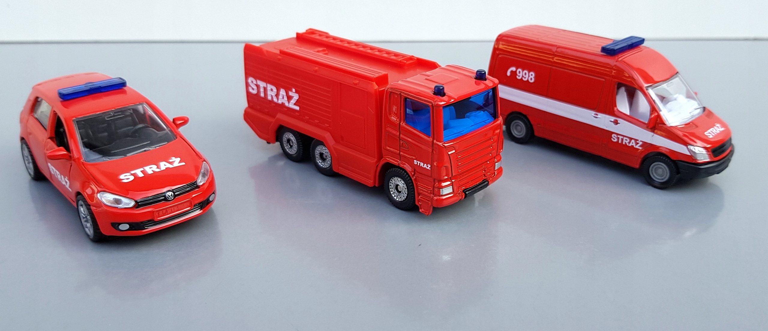 

Siku 1818 Straż Pożarna Set 3 Aut Wersja Pl