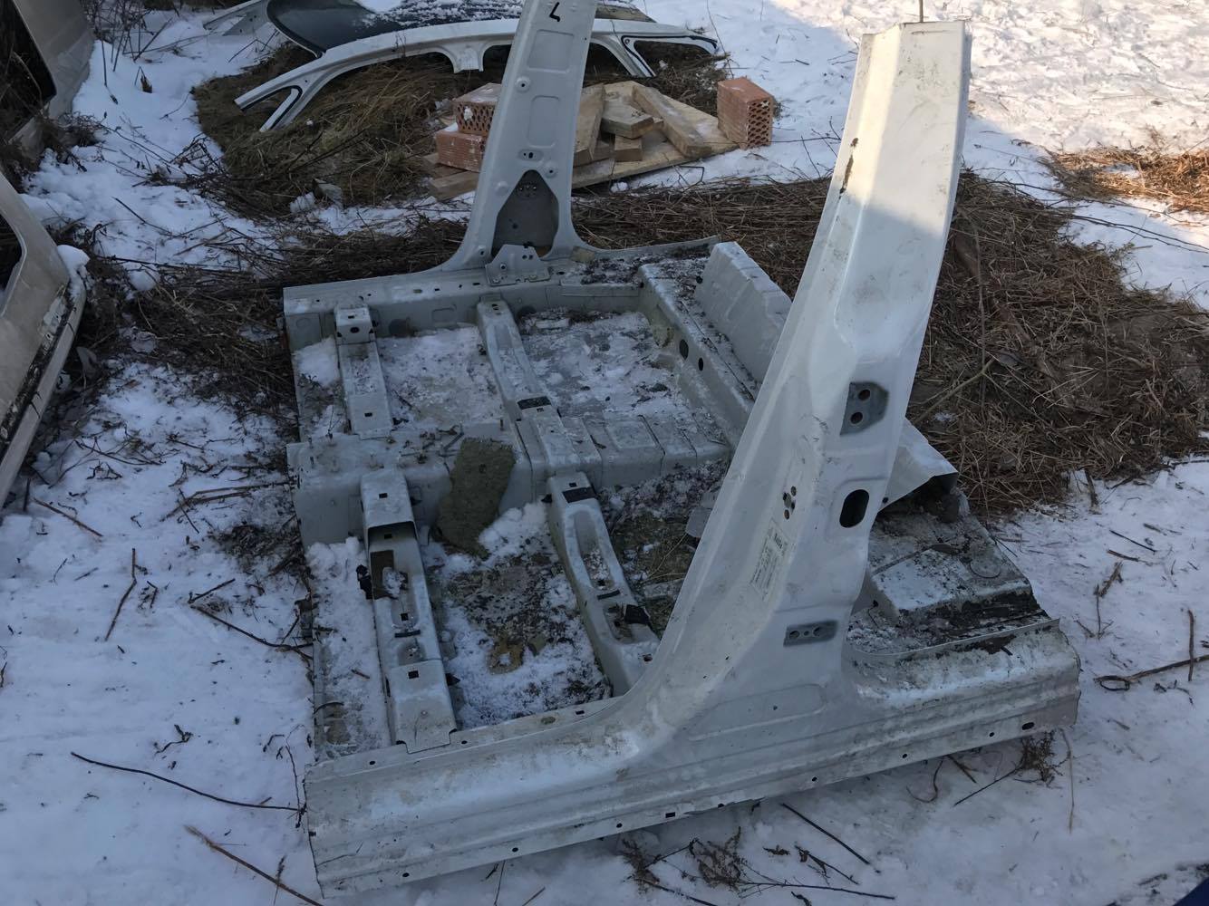 CITROEN DS5 2012- SŁUPEK B PRÓG LEWY