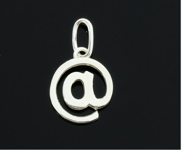 Na Prezent srebrny 0,925 wisior MAŁPA @ INFORMATYK Marka Inna marka