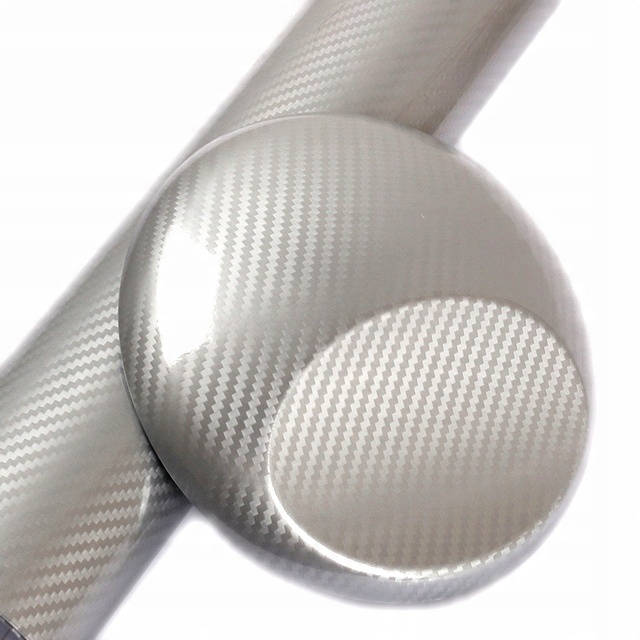 

Folia Okleina Carbon 5D Połysk Srebrna 152 x 50 cm