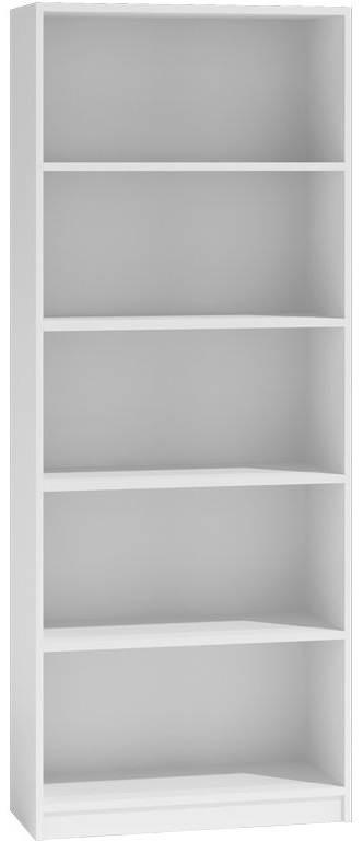 Книжная полка 60 см шкаф R60 книги Белый Для гостиной, офиса, кабинета