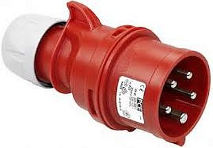 

Wtyczka siłowa 5x 32A 400V wtyk 5P IP44