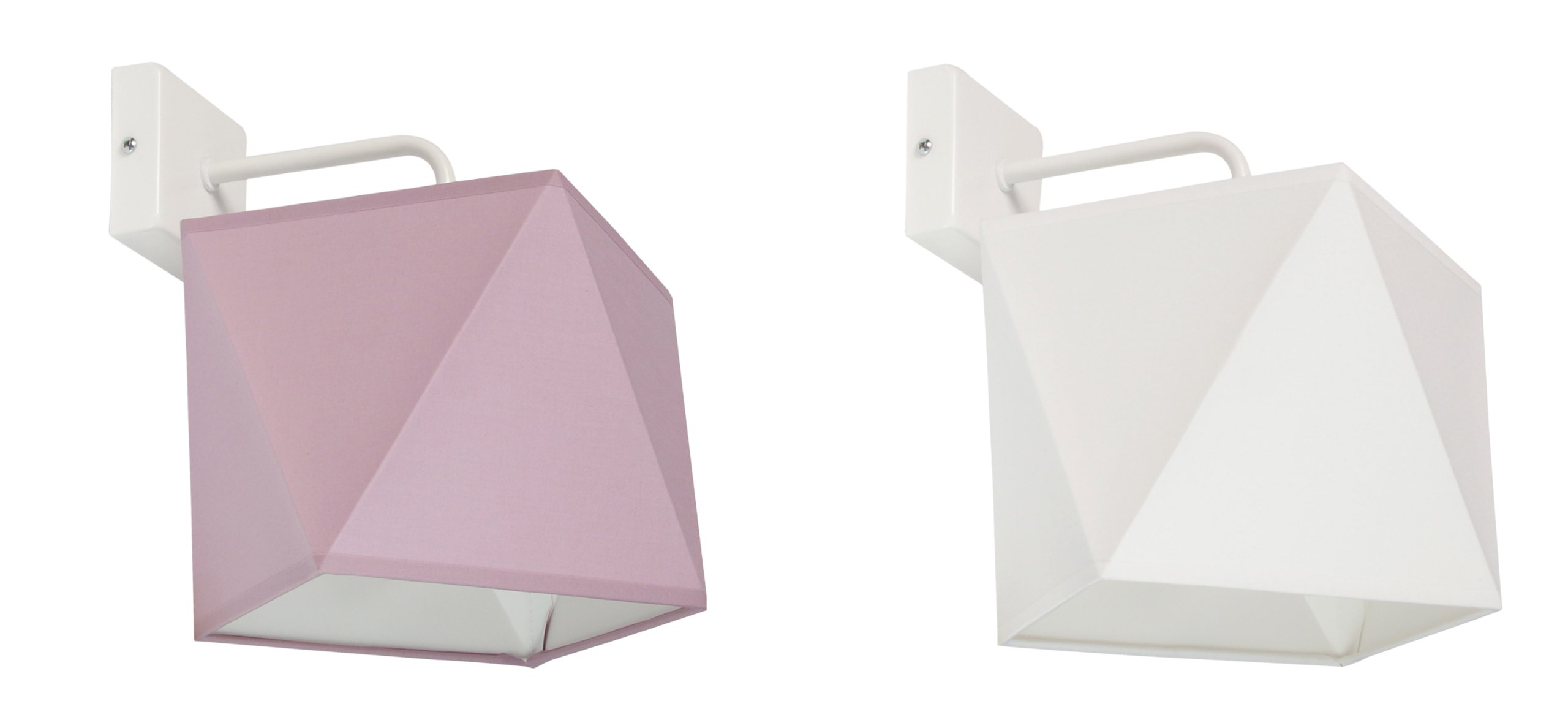 LAMPA KINKIET ŚCIENNY DIAMENT POD LED 5 KOLORÓW Szerokość 22 cm