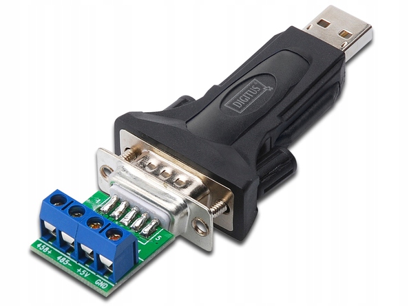 Adapter USB do RS485 DB9 COM Digitus DA70157 kabel EAN (GTIN) 4016032307433