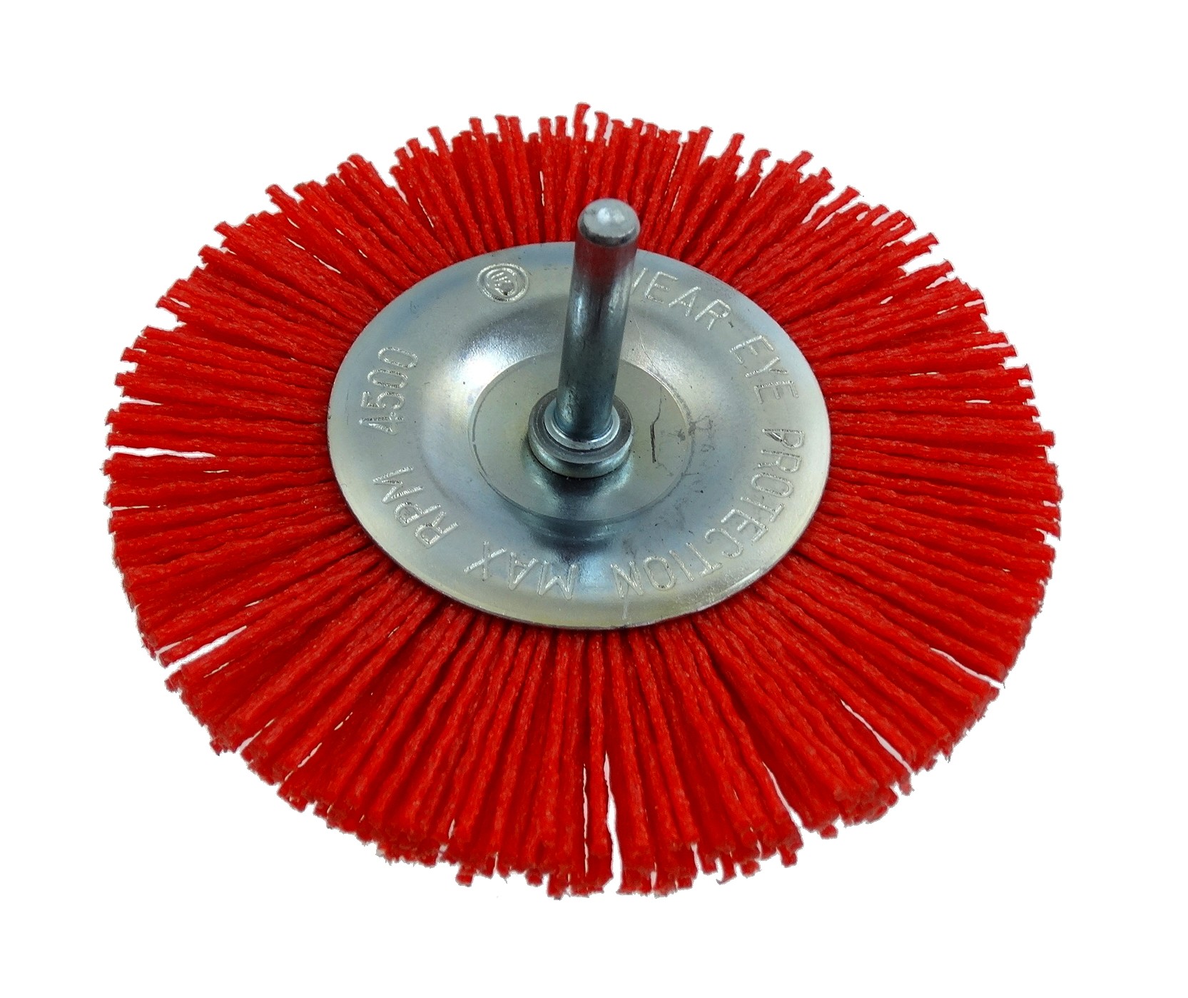 

Szczotka nylonowa nylon tarczowa trzpień 100 mm.