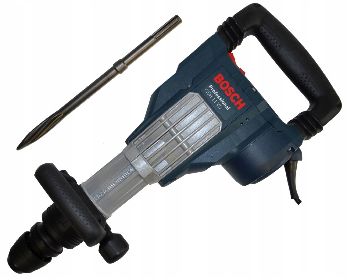 MŁOT GSH 11 VC BOSCH - SDS-MAX klasa 11kg + DŁUTO Kod producenta B 611336000