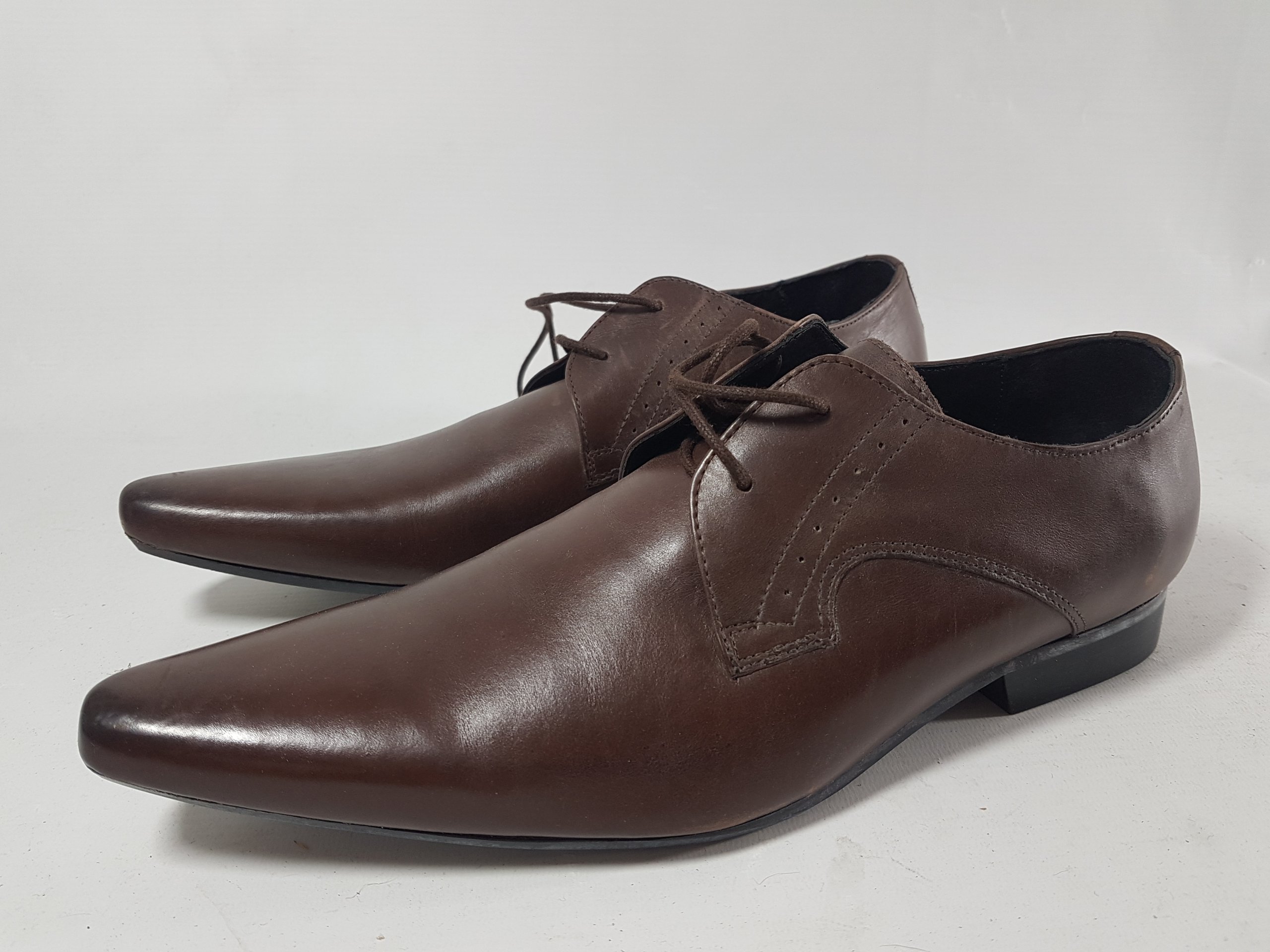 Zign Pánské Elegantní Polobotky 100% Kůže, Velikost 43