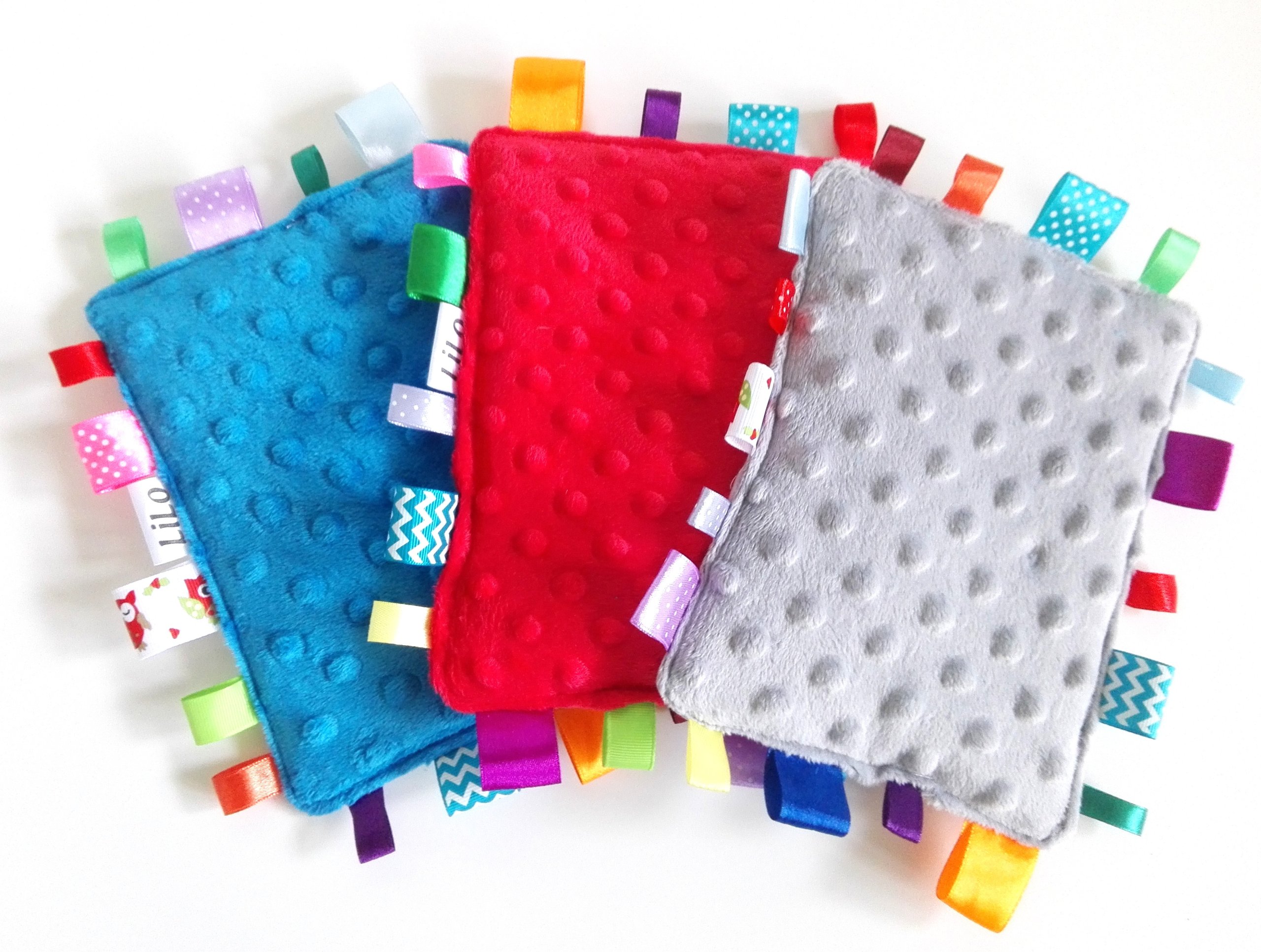 Przytulanka Sensorek MINKY bawełna Gryzak Metkowiec TASIEMKI dużow WZORÓW Kod producenta sensorek