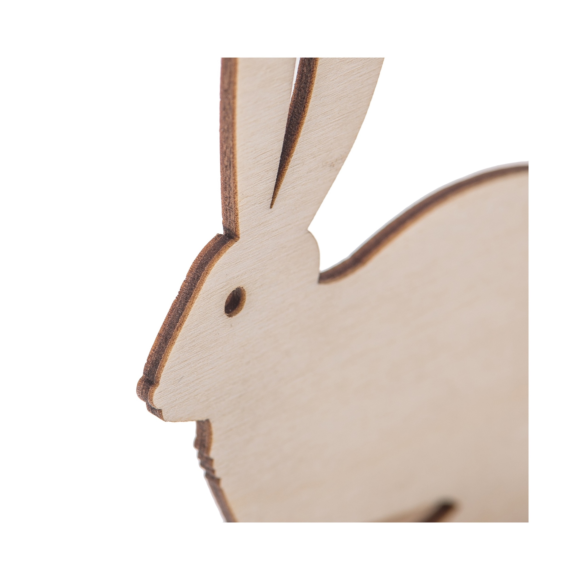 KRÓLIK króliczek OZDOBA decoupage WIELKANOC Materiał dominujący drewno