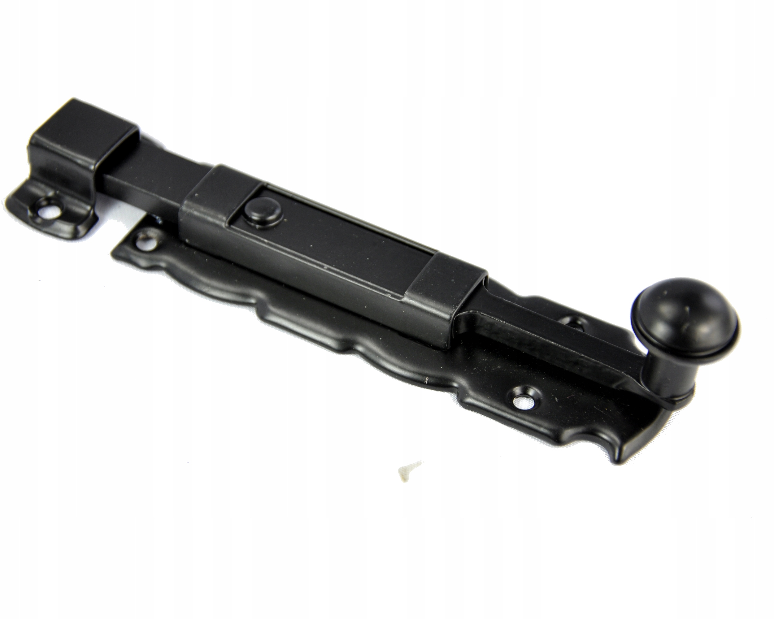 

Zasuwa Zasuwka Do Drzwi Garażu Bramy 150 MM Czarna