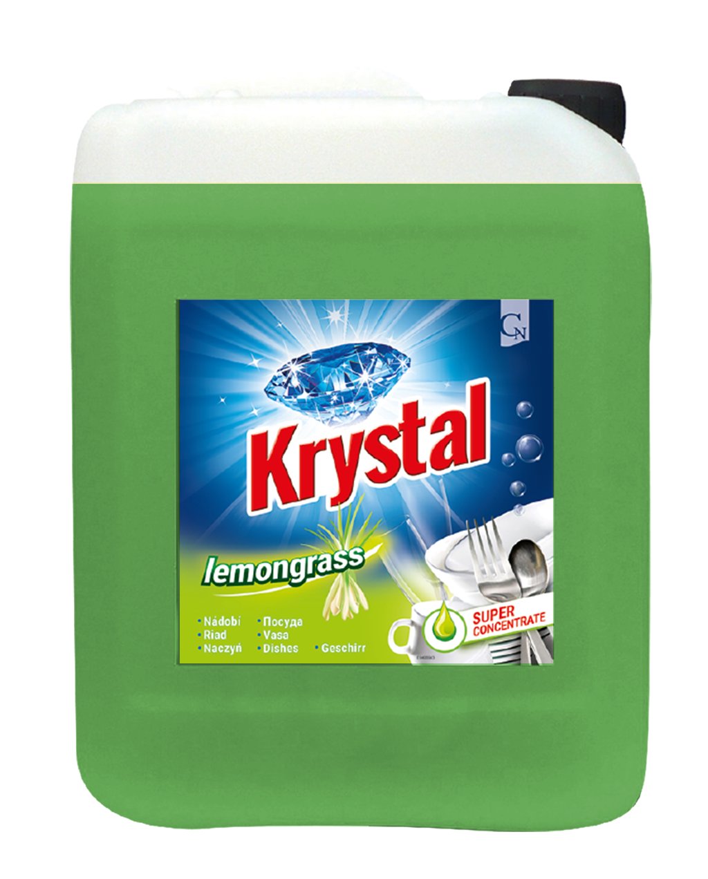 

Krystal Do Mycia Naczyń Trawa Cytrynowa 5L