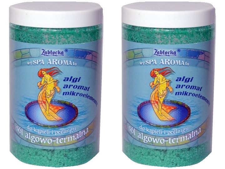 ZABŁOCKA SÓL ALGOWO-TERMALNA DO KĄPIELI 2 SZTUKI