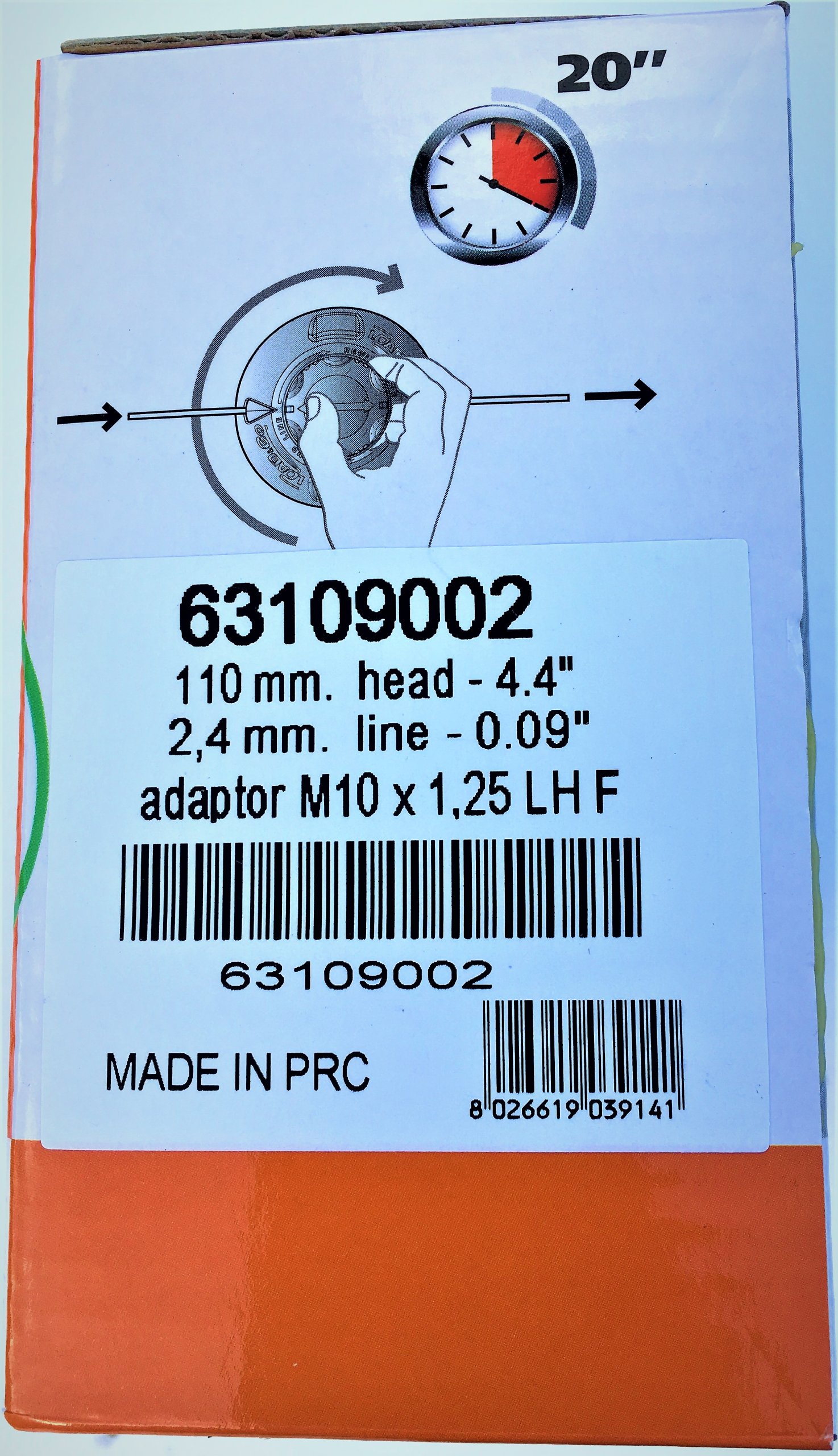 OLEO MAC GŁOWICA ŻYŁKI LOAD & GO 11cm/2,4mm Marka Oleo-Mac