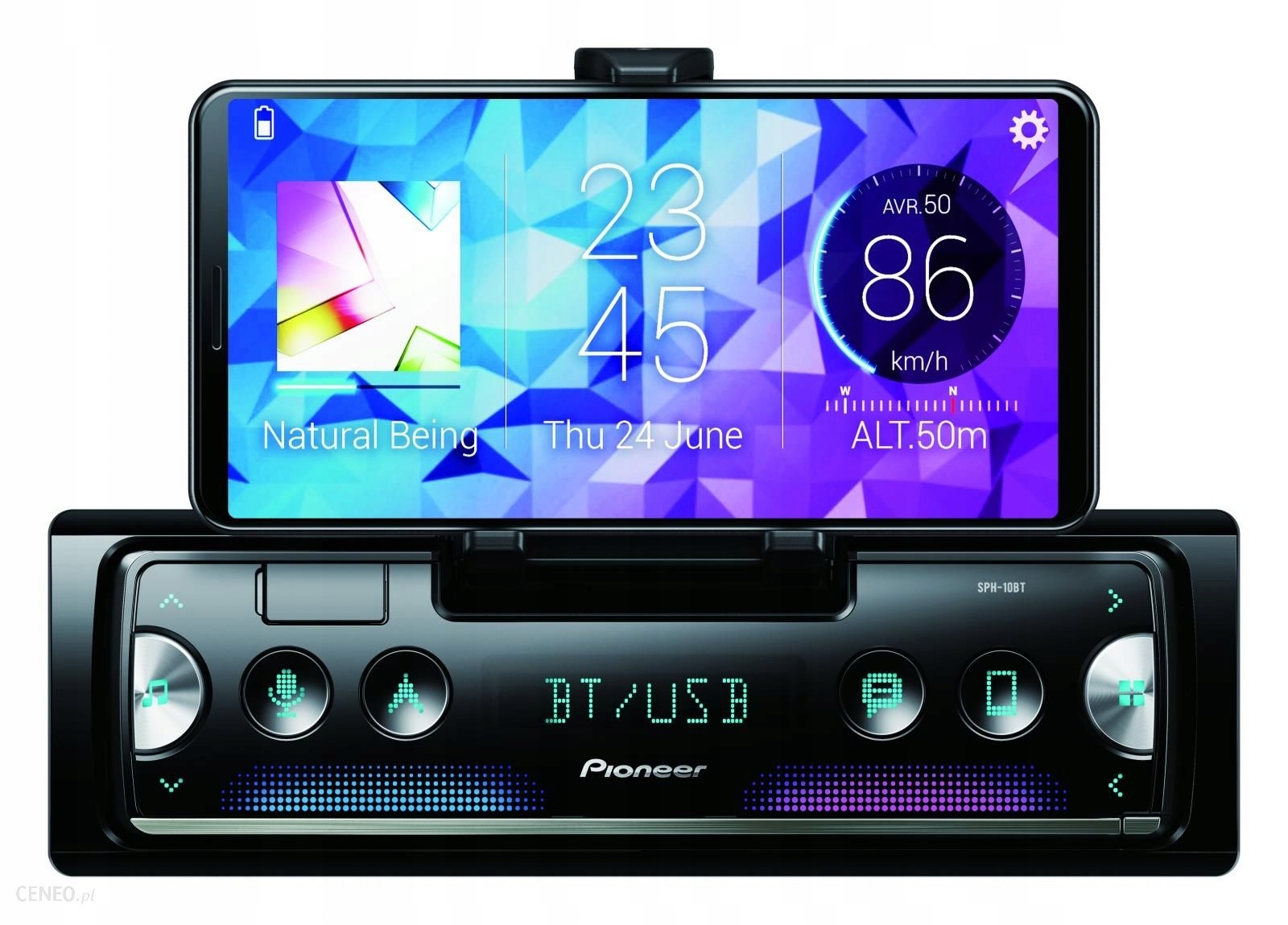 

Radio Pioneer SPH-10BT Multimedia Smartfon Bt Usb