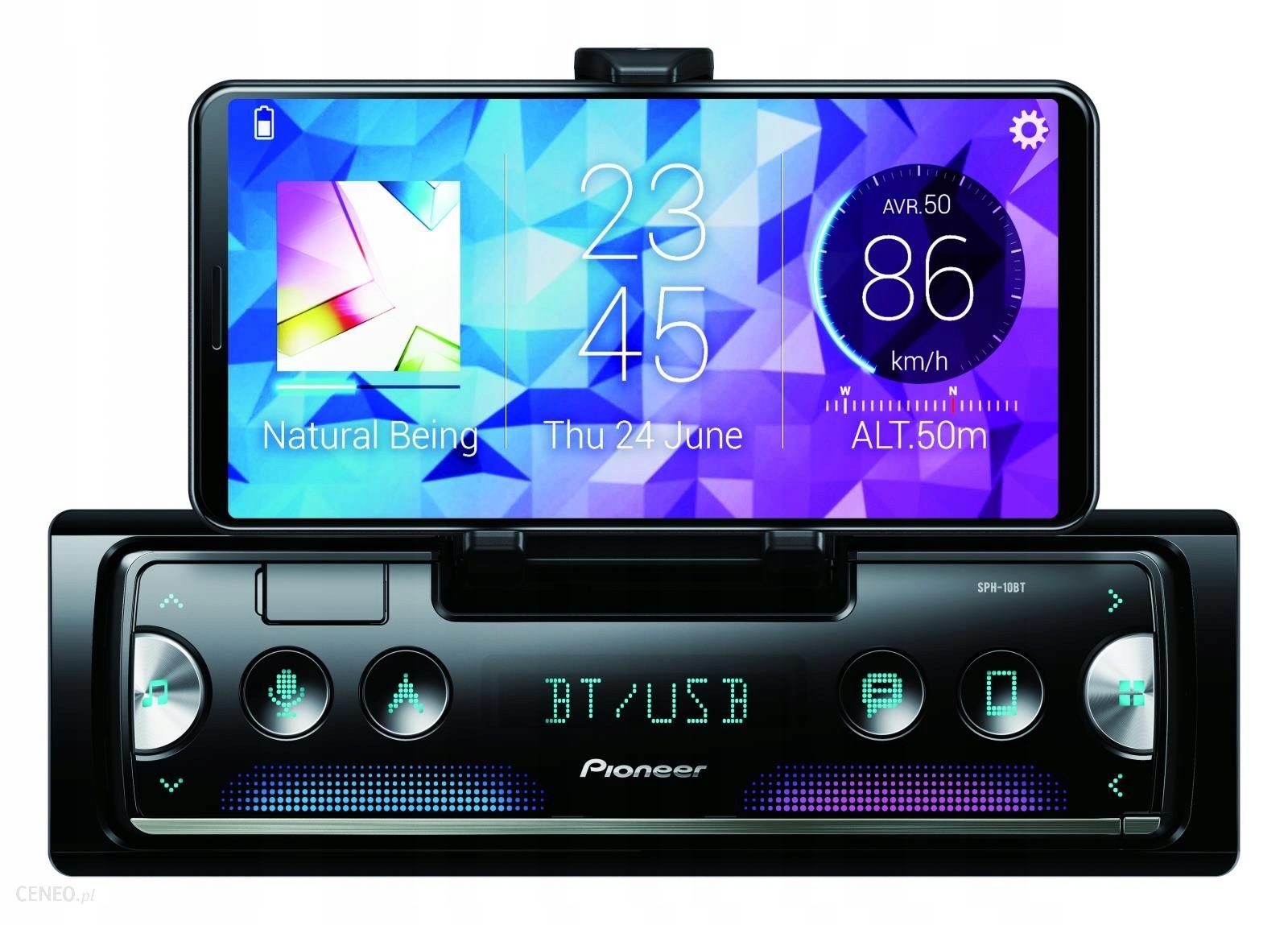 PIONEER Radio CD Coche con BLUETOOTH DEH-S320BT Usb/android/spotify