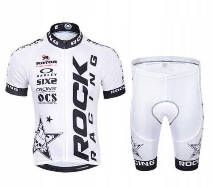 STRÓJ ROWEROWY KOMPLET KOLARSKI ROCK RACING S