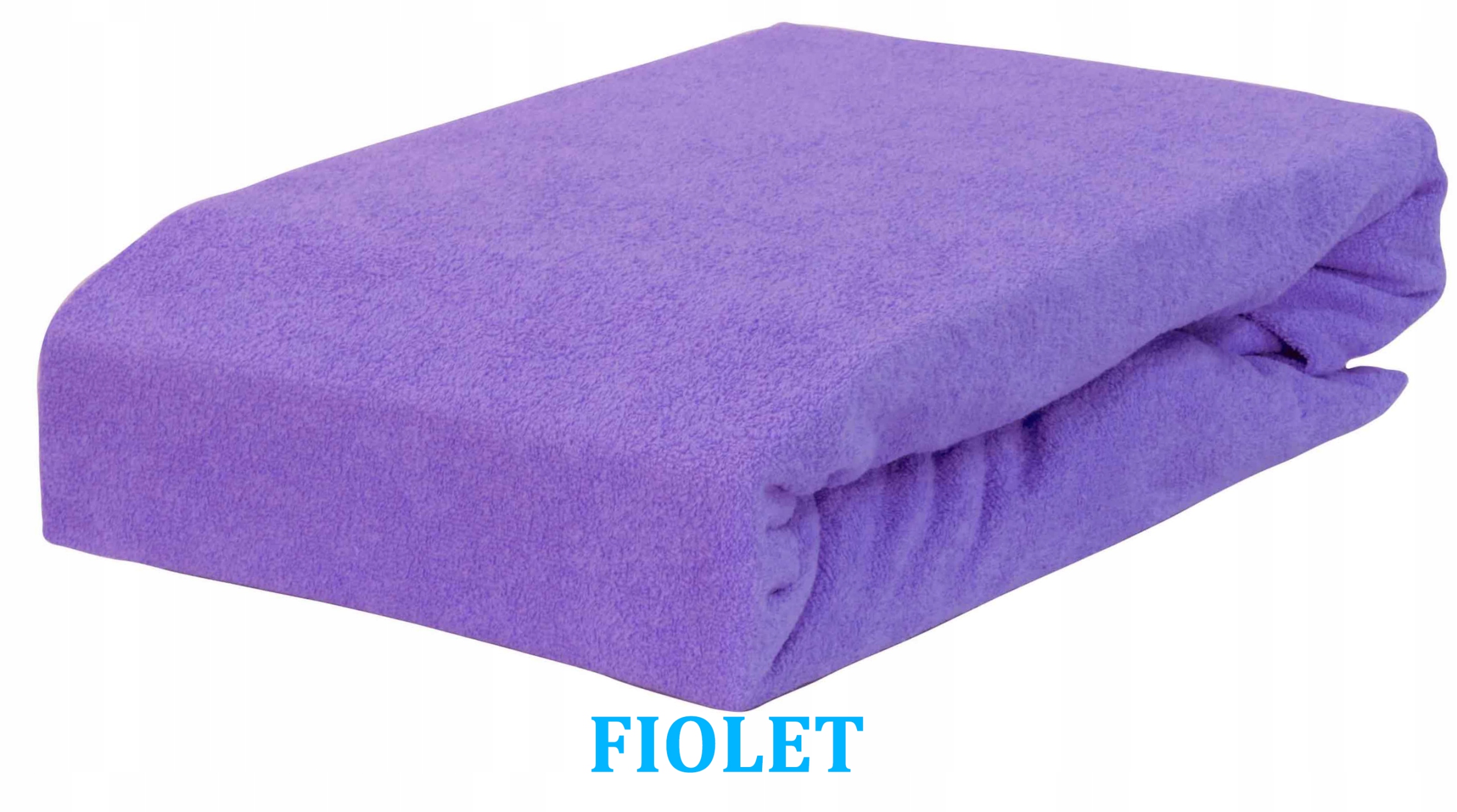 

Prześcieradło Frotte Z Gumką 160x200 Fioletowe