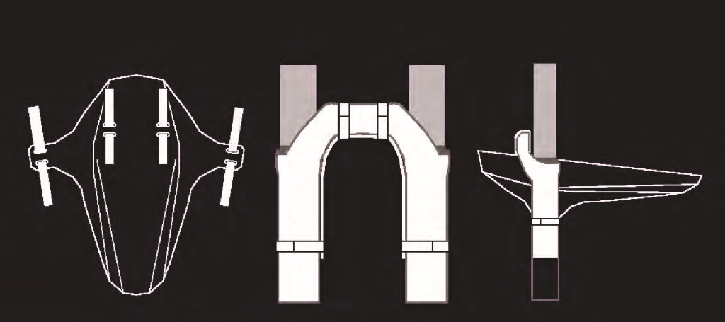 MUDDA BŁOTNIKI ROWEROWE KOMPLET CAMO NIEBIESKI Rodzaj komplet