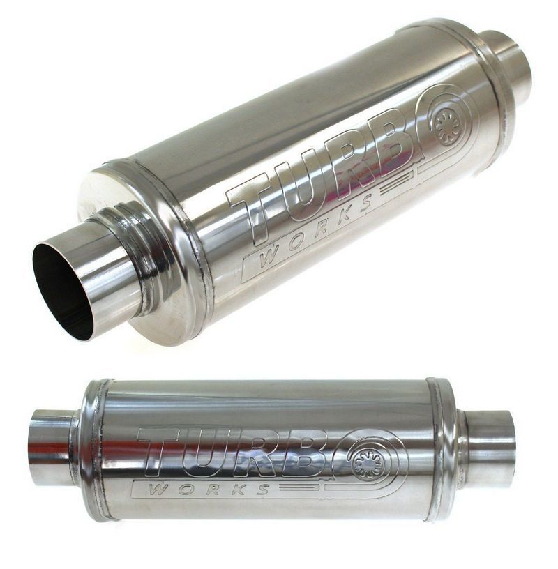 TW-TL-126 - СРЕДНИЙ ГЛУШИТЕЛЬ 76 ММ 3 ДЮЙМА TURBOWORKS RS 300 ММ