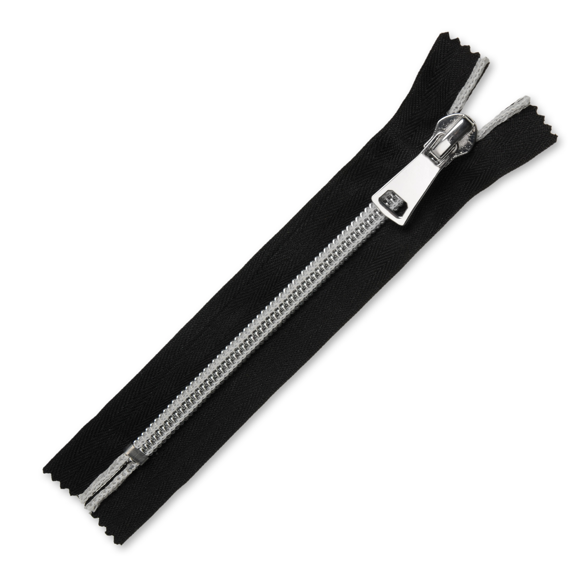 Zamek błyskawiczny czarny Gruby 16 cm spiralny