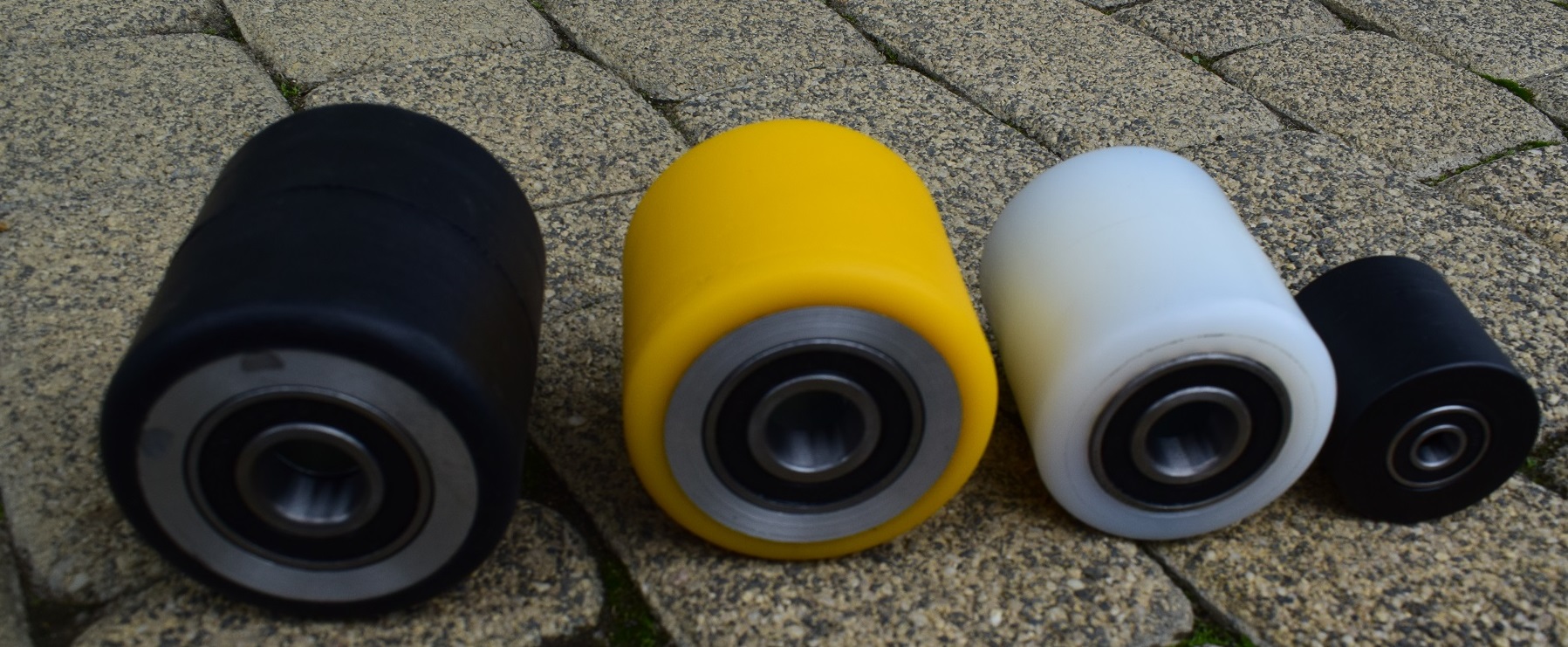 80x70 ROLKA DO PALECIAKA wózka paletowego Długość wideł 1 mm