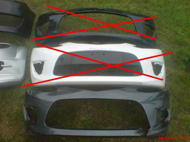 Mazda Sport 2 od 2007 przedni zderzak skorupa
