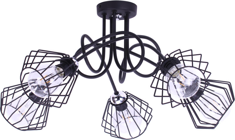 

Lampa sufitowa wisząca Diament Loft Retro