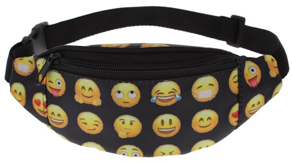 Saszetka nerka Emoji dla dziecka Emotki Full Print Cechy dodatkowe brak