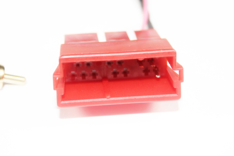 ZŁĄCZE AUDI 2xRCA GNIAZDO MINI-ISO Marka Audi