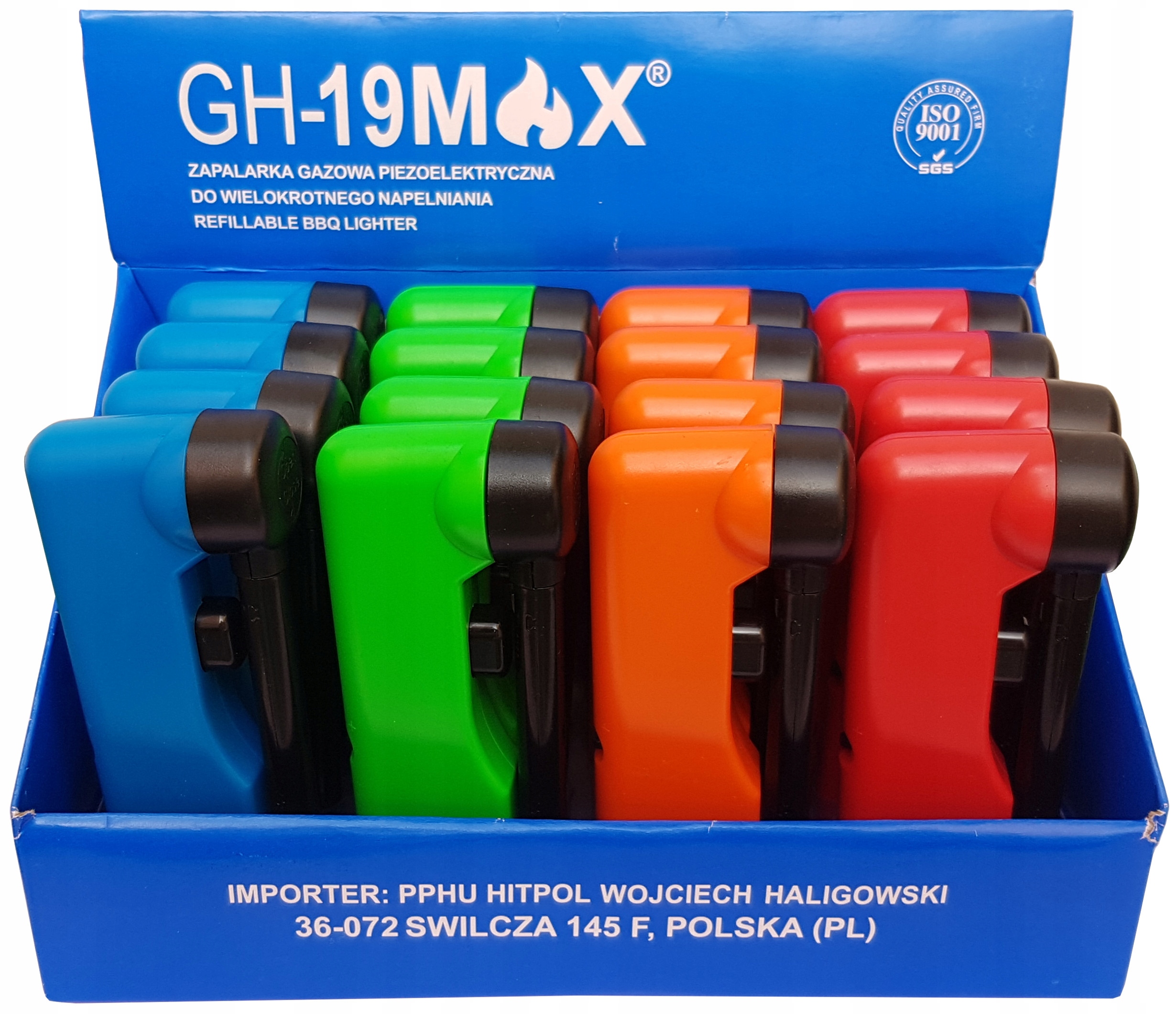 

16x Zapalarka Zapalniczka Max GH-19 Przekręcana