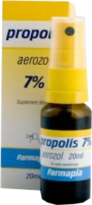 

Propolis Aerozol 7% 20ml Spray Farmapia Odporność