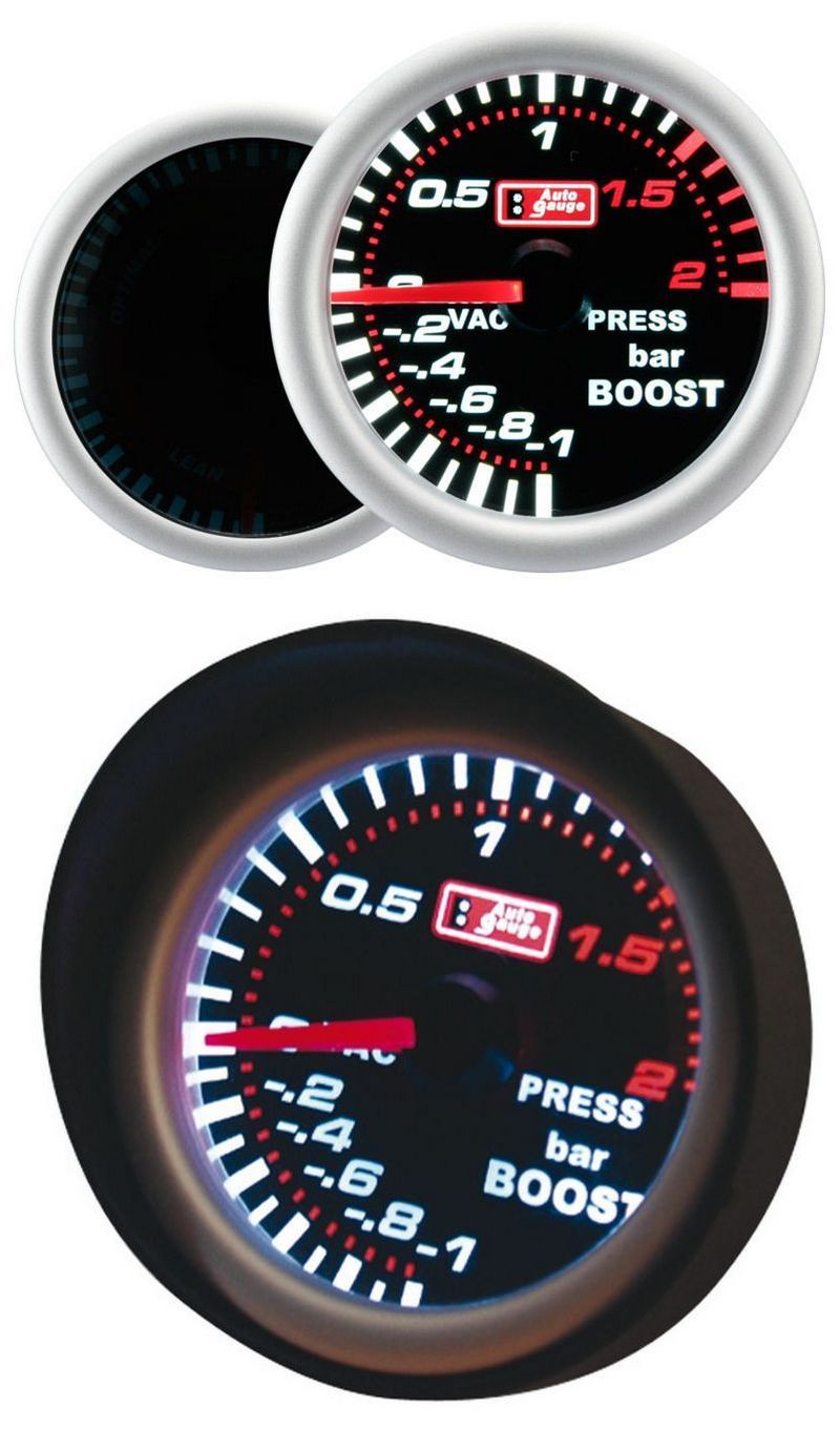 07641 - МАНОМЕТР НАДДУВА TURBO BOOST SMOKE