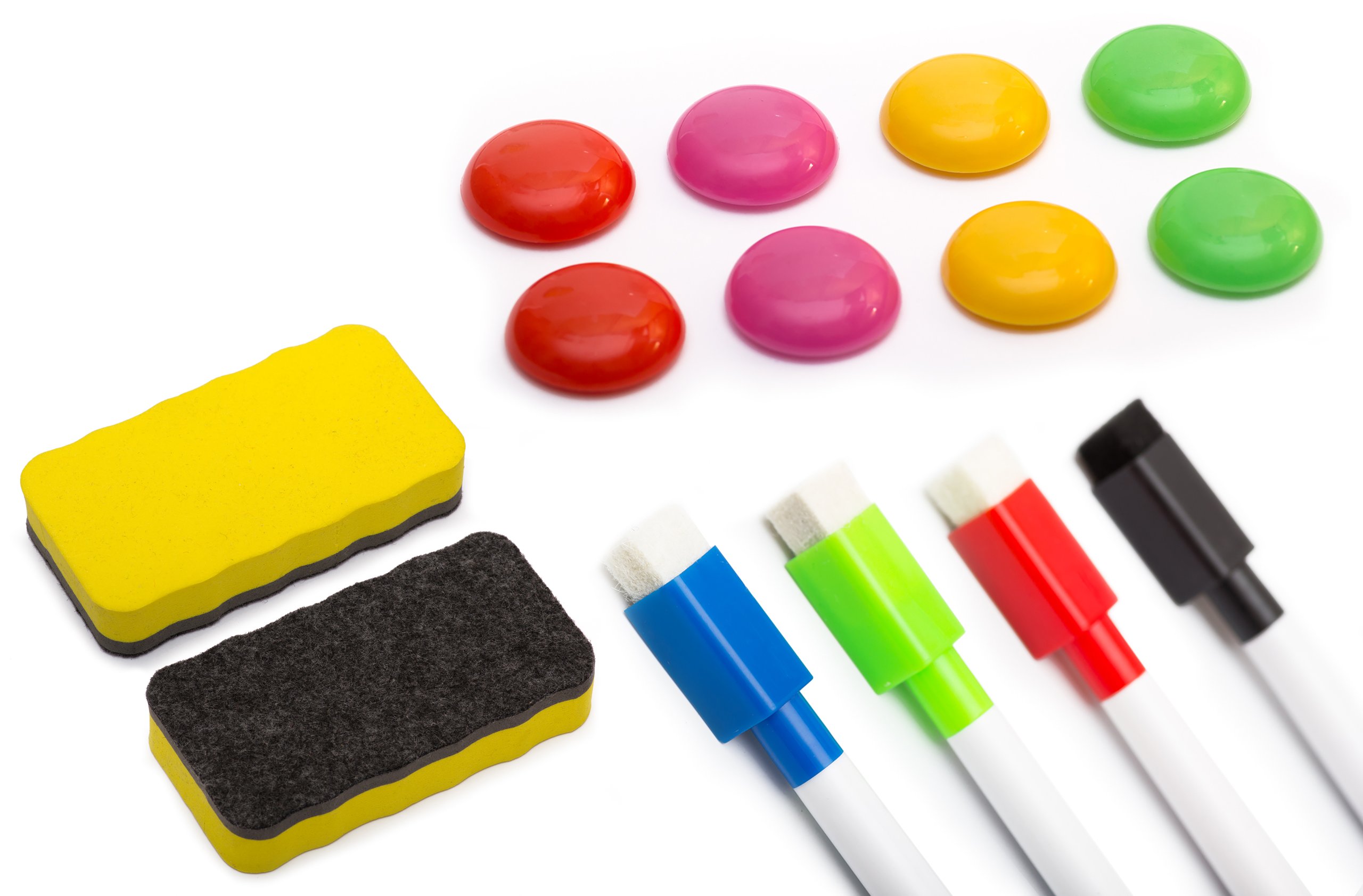 TABLICA SUCHOŚCIERALNA MAGNETYCZNA 90x60 + GRATISY Wiek dziecka 4 lata +