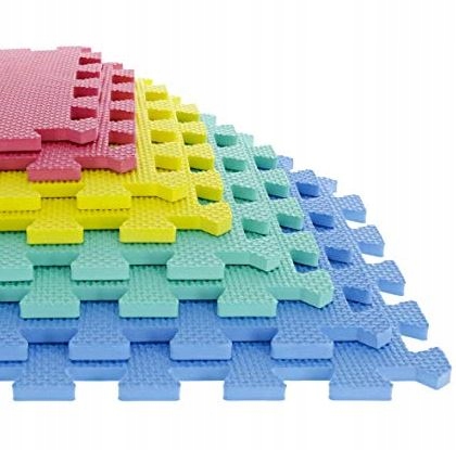 PUZZLE PIANKOWE JEDNOKOLOROWE DUŻE MIX 10 sz KOLOR Płeć Chłopcy Dziewczynki