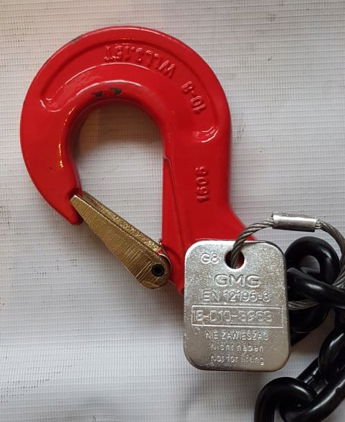 ŁAŃCUCH MOCUJĄCY 4TONY 5METRÓW 2-CZĘŚCIOWY Marka Inna