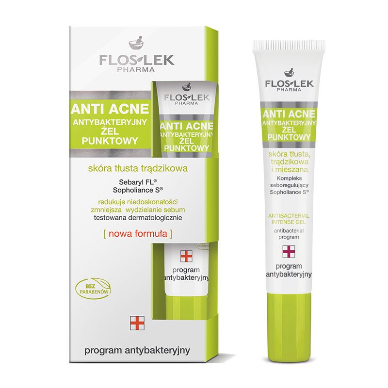 

Floslek Anti Acne Antybakteryjny Żel Punktowy