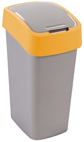 

Kosz na śmieci Flip Bin 50 L Curver srebr/pomarań.