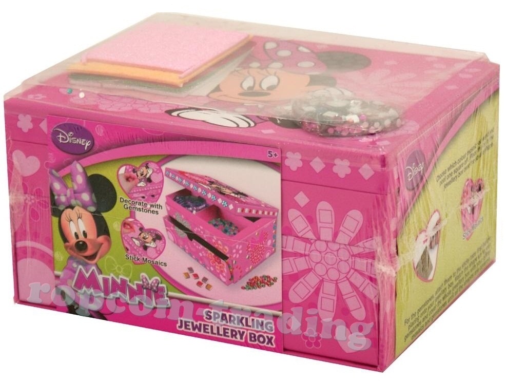 

Minnie Szkatułka na Biżuterię Ozdabiania Mozaika