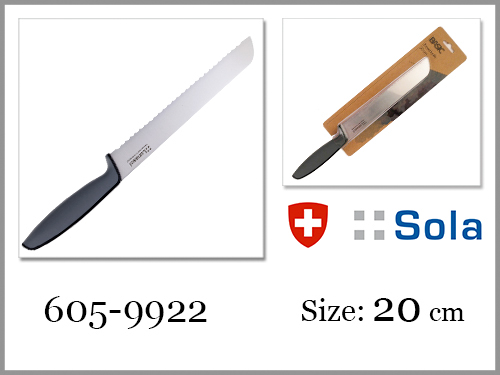 

Nóż szwajcarski do chleba 20cm Lunasol