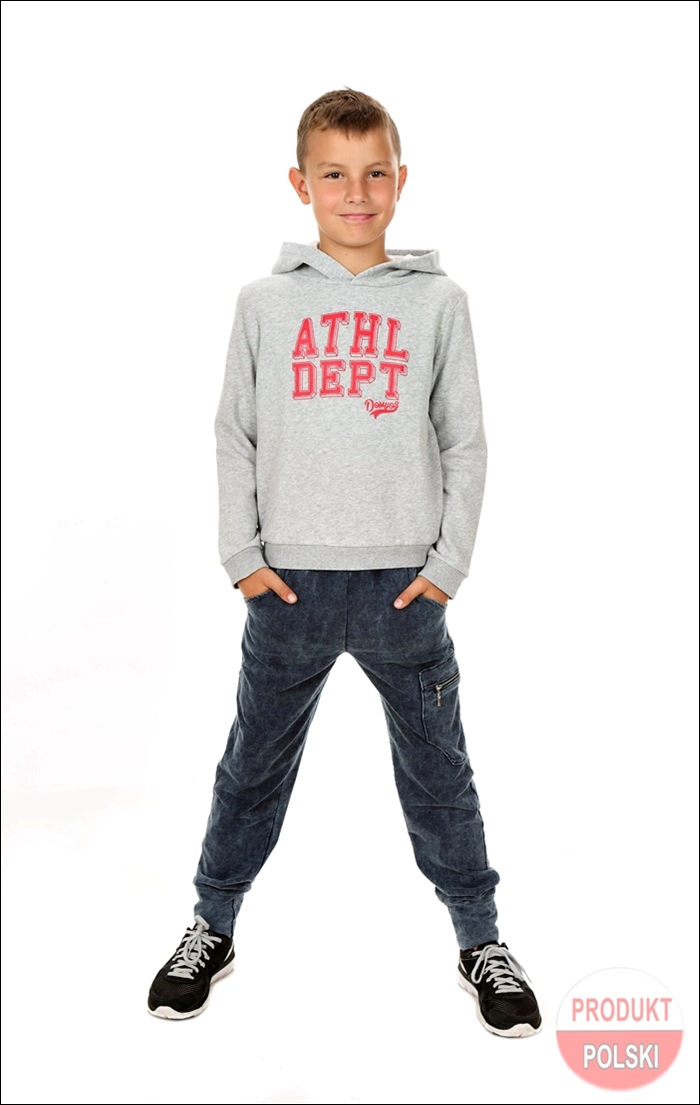 JOGGERY MODNE SPODNIE DRESOWE CHŁOPIEC 164 cm MOKO Rozmiar 164