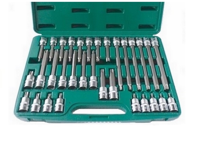 Jonnesway набор торцевых головок TORX 1/2 