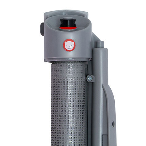 SKŁADANA BARIERKA TEKSTYLNA LIONELO TULIA 140 CM Materiał inny